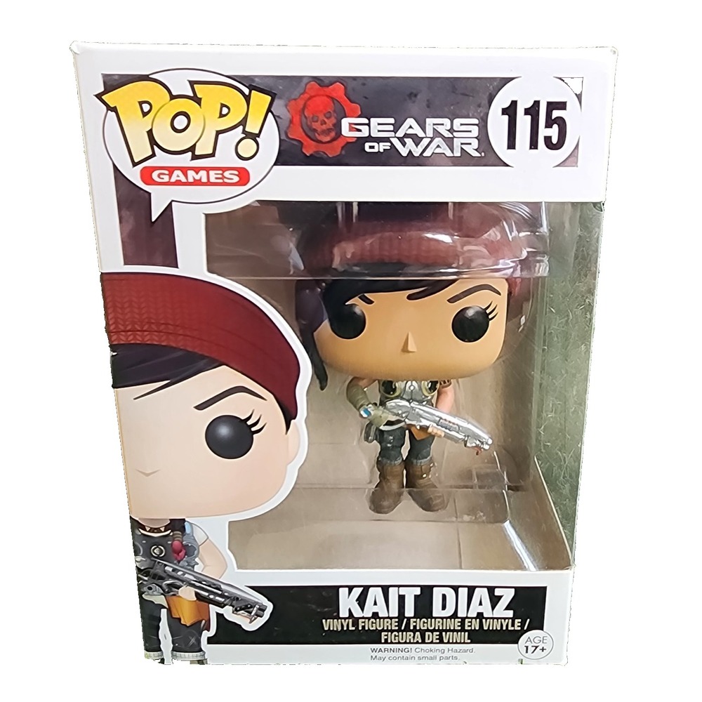 Funko Pop Gears of War Kait Diaz Vinyl Figure 115 Games Video Game
